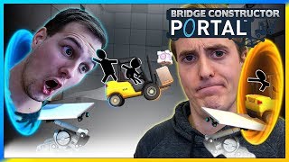 EKKE LETT Å VÆRE INGENIØR  Bridge Constructor Portal [upl. by Safko280]