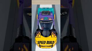 Lego Speed Champions Epic Stop Motion NASCAR Camaro ZL1 Build [upl. by Thor]