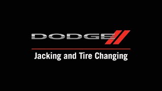 Jacking and Tire Changing  How To  2020 Dodge Grand Caravan [upl. by Ahtiekal603]