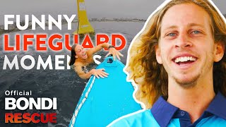 FUNNIEST Lifeguard Moments of Bondi Rescue Season 13 [upl. by Timotheus]