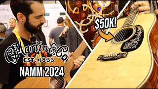 Martin Guitars Full Walkthrough  NAMM 2024 [upl. by Ali]