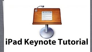 iPad Keynote Video Tutorial  Presentations made easy with the iPad [upl. by Atiran]