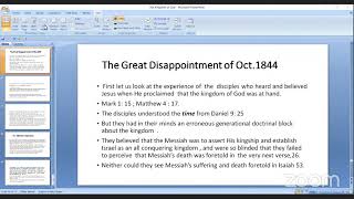 The Great Disappointment of Oct 1844  Pt 4 [upl. by Naginarb541]