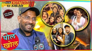 Dharmesh Yelande REVEALS SECRETS Of Khatron Ke Khiladi 10 Contestants  Karan Karishma  Pol Khol [upl. by Benni]