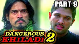 Dangerous Khiladi 2 Hindi Dubbed Movie  PARTS 9 of 9  Allu Arjun Amala Paul Catherine [upl. by Edelson]