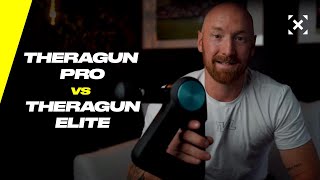 Theragun Pro vs Theragun Elite  Which Theragun is right for you [upl. by Naivad]