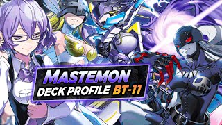 Digimon TCG Mastemon Deck profile BT11 [upl. by Pelagia]