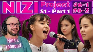 NIZI PROJECT part 1 61 62 reaction  NiziU in the making [upl. by Aggi]