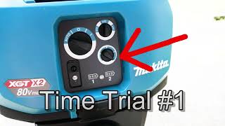 Makita 80v Dust Extractor Vacuum Quick Review [upl. by Ettenom884]