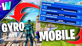 NEW Gyro Settings in Fortnite MOBILE  Update REVIEW [upl. by Marchese]