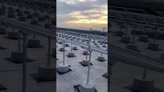 Non penetrating solar roof mounthanger boltsolar panel clampssolar cable clips [upl. by Anwad]