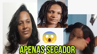 CABELOS PERFEITOS APENAS BATENDO O SECADOR SEM CHAPINHA FAÇA VOCÊ MESMO [upl. by Akinuahs]