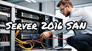 Install amp configure SAN on server 2016 [upl. by Delwin]