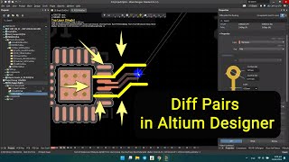 7 How to Create Differential Pairs in Altium DesignerA7 Dif pairs [upl. by Haines]