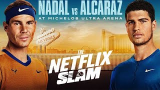 Rafael Nadal vs Carlos Alcaraz Highlights  Friendly Match 2024  332024 [upl. by Attevaj]