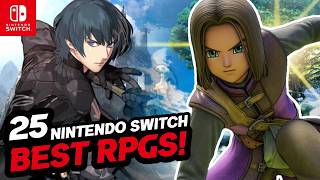 TOP 25 BEST Nintendo Switch Turn Based RPGS [upl. by Sackville]