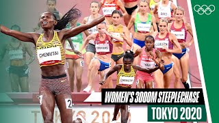 Womens 3000m steeplechase at Tokyo 2020 [upl. by Ahtenek838]