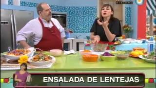 Ensalasa de porotos y ensalada de lentejas [upl. by Rockie465]