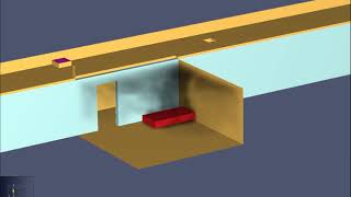 CFD SIMULATION 8 ROOM FIRE SPREADING INTO CORRIDOR WITH CLOSED SECTION DOORS OPEN DIFFUSERS ABOVE [upl. by Vinny612]