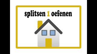 Splitsen 1 oefenen [upl. by Aphra9]