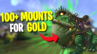 How Much Would It Cost If You Bought EVERY Gold Mount In WoW [upl. by Harmon626]