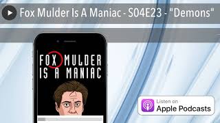 Fox Mulder Is A Maniac  S04E23  quotDemonsquot [upl. by Adonis]