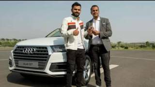 Virat Kohlis New Audi Q7 Gifted by Audi India [upl. by Tod]