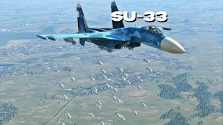 High Altitude Bombing With SU33  DCS World  dcsworld dcs [upl. by Hedwiga503]