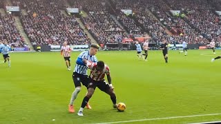 Sheffield united v Sheffield Wednesday Tyrese Campbell skins Josh Windass 💪🏻 [upl. by Nerfe]