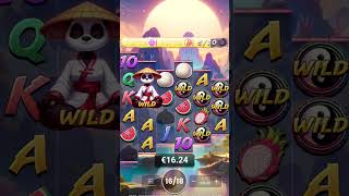 New Slot SHAOLIN PANDA CHAOS REELS nice feature play slots casino Subscribe [upl. by Fogel]