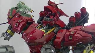 FORMANIA EX  Sazabi Mobile Suit Gundam サザビー 機動戦士ガンダム  Tamashii Nations Akiba Showroom [upl. by Leohcin]