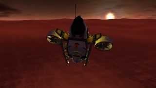 Kerbal Space Program VTOL Ducted Fan Prop Driven Explorer on Duna [upl. by Macdonald]