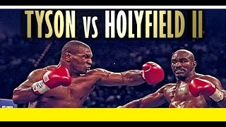 BETRUG beim BOXKAMPF zwischen  MIKE TYSON vs Evander Holyfield  KOPFSTÖSSE  TIEFSCHLÄGE ohne ENDE [upl. by Gonyea]