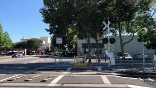 Caltrain 432 arrives into Downtown Mountain View [upl. by Adamina]