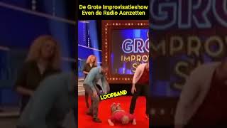 Even de Radio Aanzetten  De Grote Improvisatieshow grappig comedy funny humor lachen shorts [upl. by Aisatnaf]