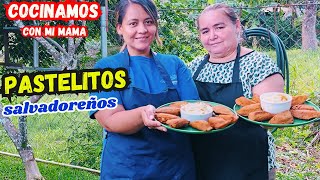 Cocinando Ricos Pasteles de papa con pollo Salvadoreños  CRUJIENTES Y DELICIOSOS [upl. by Allina163]