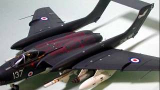 AIRFIX 148 De Havilland Sea Vixen デハビランド シービクセン [upl. by Etteniuq669]