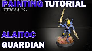 15 minute Alaitoc Eldar Guardian A Painting Tutorial [upl. by Maeve844]