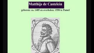 16e eeuw  Matthys de Casteleyn  Liedeken My docht dat ick in roode rooskins lach [upl. by Essilem]