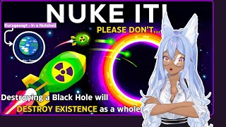 Vtuber Learns To NOT Meddle with Black Holes  Channie Reacts to KurzgesagtIn a Nutshell [upl. by Hi393]