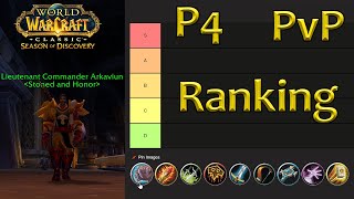 Sod Phase 4 PvP Ranking worldofwarcraft [upl. by Brod]