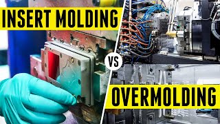 INSERT MOLDING vs OVERMOLDING  TwoShot Injection Molding EXPLAINED  Serious Engineering  Ep16 [upl. by Drarehs]