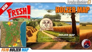 FS19  HOLZER MAP v1001  review [upl. by Inobe]