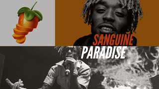 SANGUINE PARADISE  Lil Uzi Vert FL studio remake Behind the beat [upl. by Anelys]