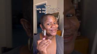 New Fenty Gloss Bomb Stix in Hot Chocolit fentybeauty glossbombstix newmakeup makeupforbrownskin [upl. by Lynne]