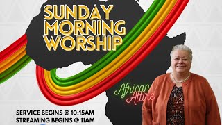 FGCampM African Attire Worship Service 21824  opendoorseason [upl. by Oiramad642]