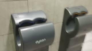 Dyson Airblade AB03 and dB hand dryers Dundrum Shopping Centre 516 [upl. by Enirehtakyram578]