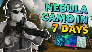 I unlocked the NEBULA CAMO on Black Ops 6 in 7 Days [upl. by Airasor]