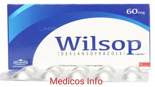 Dexlansoprazole capsule uses benefit side effects in UrduHindi  Wilsop 60mg capsule uses in Urdu [upl. by Arbed]