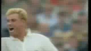 Shane Warnes Ball Of The Century to Mike Gatting [upl. by Sisely]